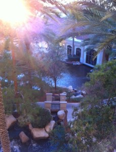 The view from my hotel room.:) Las Vegas Writer's Conference, October 2013.